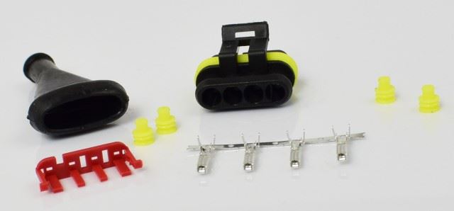 ZLACZE AMP SUPER SEAL 4 PIN WTYCZKA