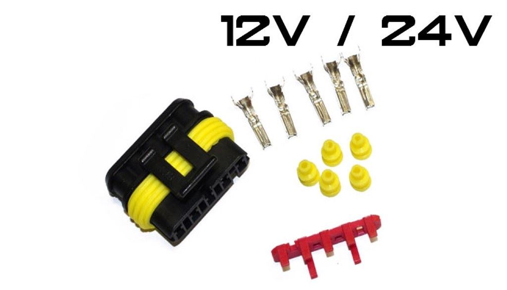 ZLACZE AMP SUPER SEAL 5 PIN WTYCZKA