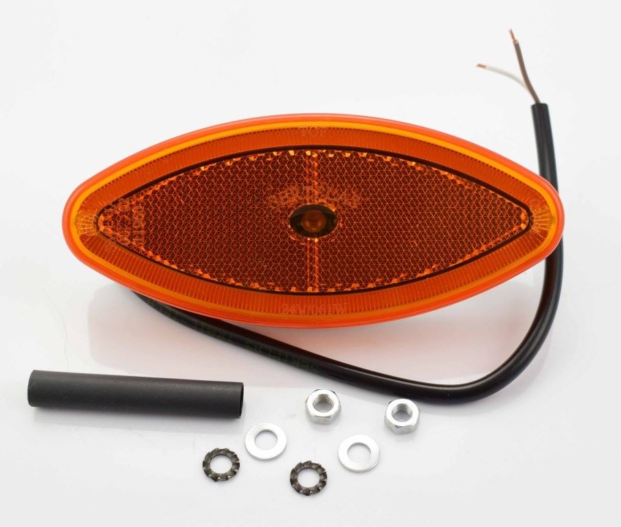 SZÉLESSÉG, HELYZET, POZÍCIÓJELZŐ LÁMPA. 24V OVÁLIS Z PRZEW.25CM