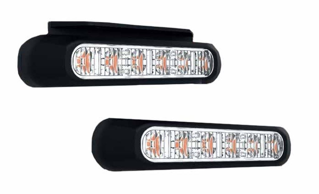 LED FIGYELMEZTETŐ LÁMPA 12/36V ARANY