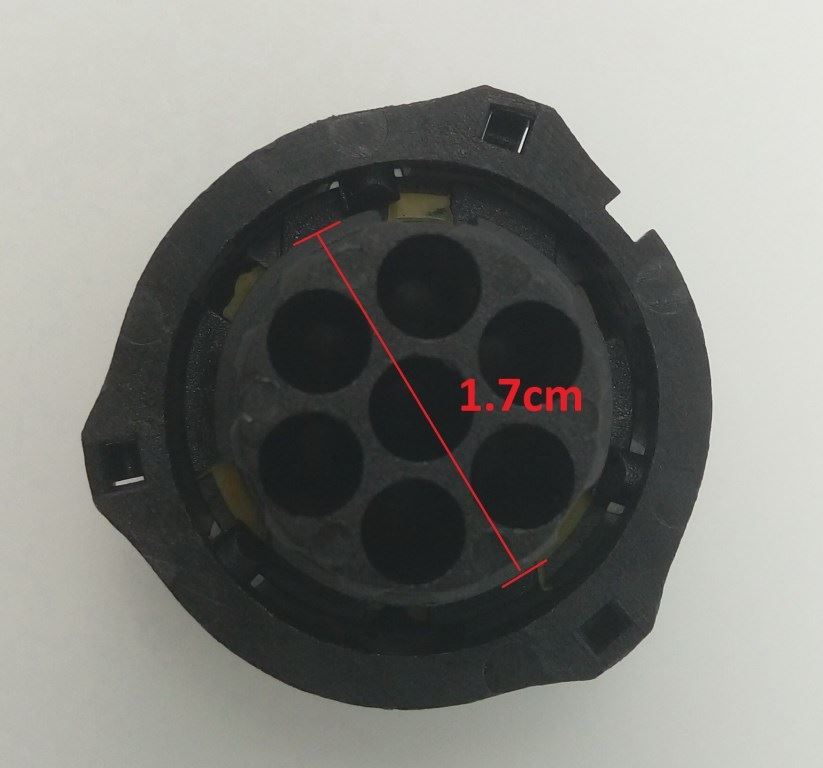 WTYCZKA ELEKTR.LAMPY ZESP.7-POLOWA AMP