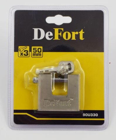 KLODKA TRZPIENIOWA 50MM 3 KLUCZE