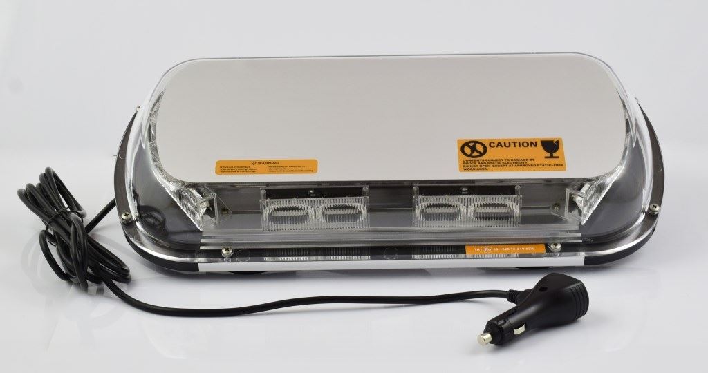 A LÁMPA FIGYELMEZTET. 12/24V LED SUGÁR 400x165x60MM