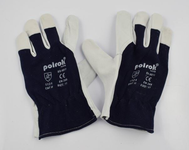 REKAWICE ROBOCZE SKORA KOZIA 