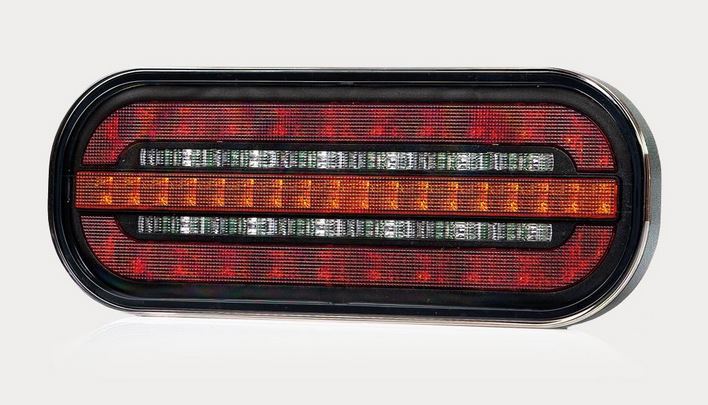 LÁMPA ÖSSZESZERELÉS. LED 3 FUNKCIÓS 12/30V DINAMUM