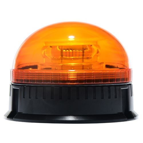 VAKU LÁMPA 12/24V SÁRGA FORGÓ LED