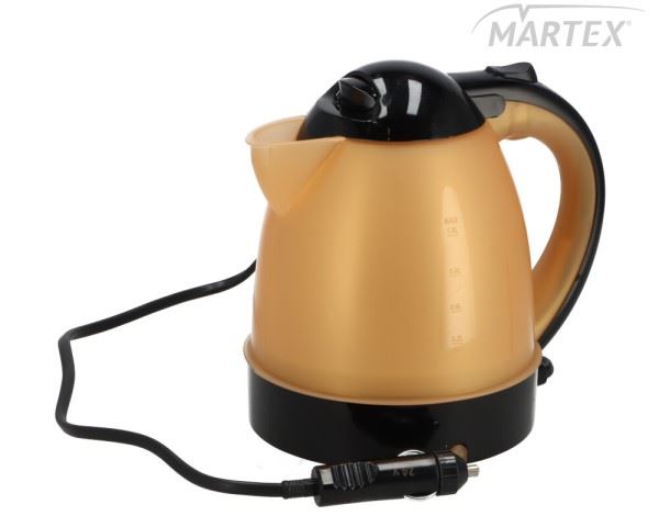 VÍZFORRALÓ 240W 0.7L 24V FEKETE-BÉZS