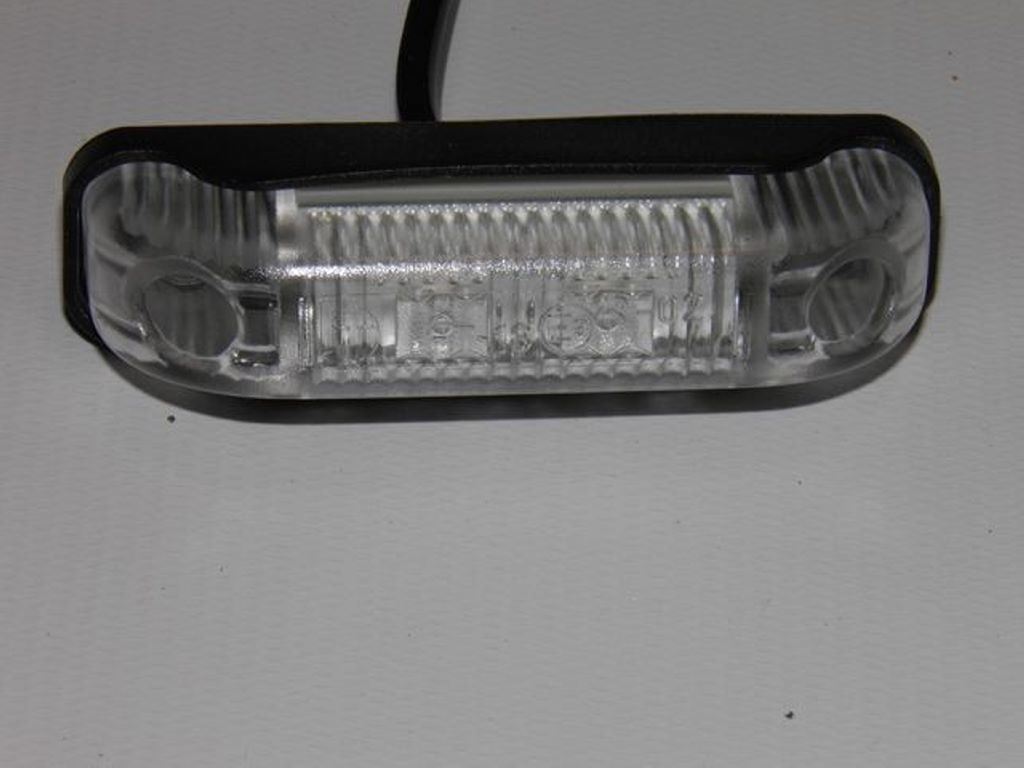 LAMPA OBRYS.LED CZERWONA 12/30V