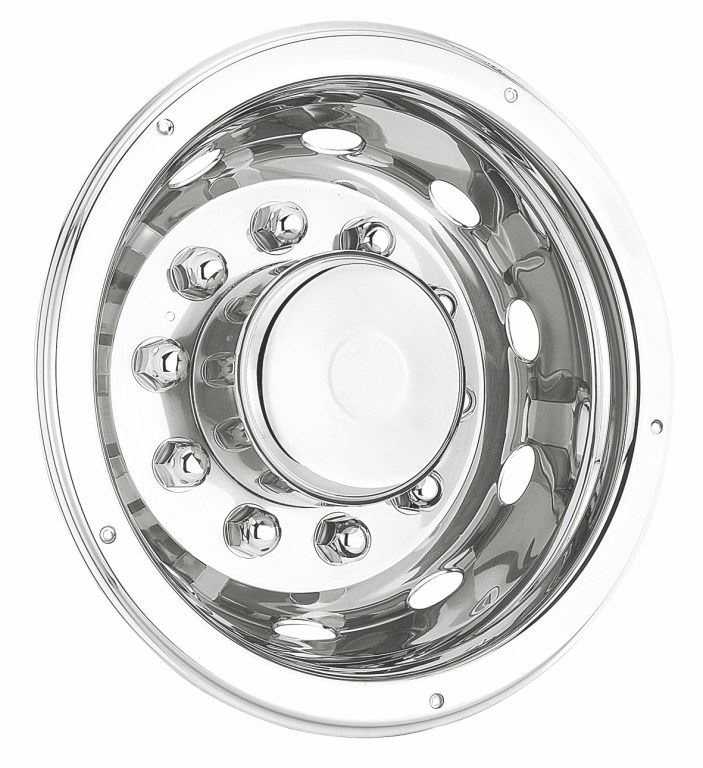 HÁTSÓ ROZSDAMENTES ACÉL KERÉKSAPKA 22.5