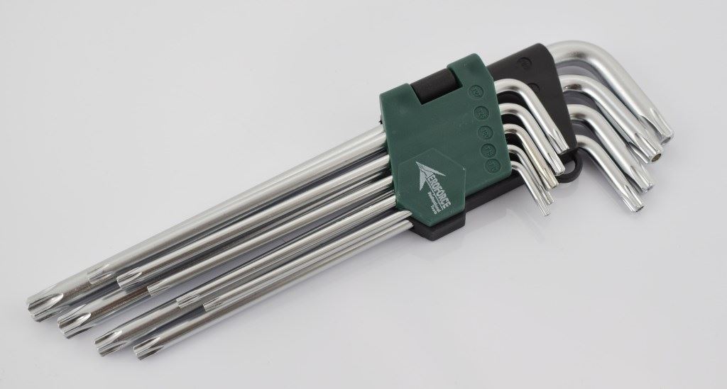 TORX KULCS KÉSZLET T10-T50 CR.V 9EL.DLUGIE