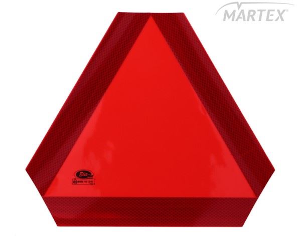 NAKLEJKA TROJKAT DO POJAZDOW WOLNOBIEZN.