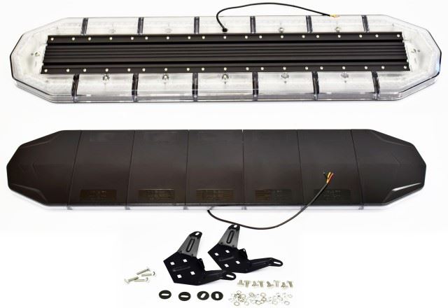 A LÁMPA FIGYELMEZTET. 10-30V LED SUGÁR 1197x264x44MM